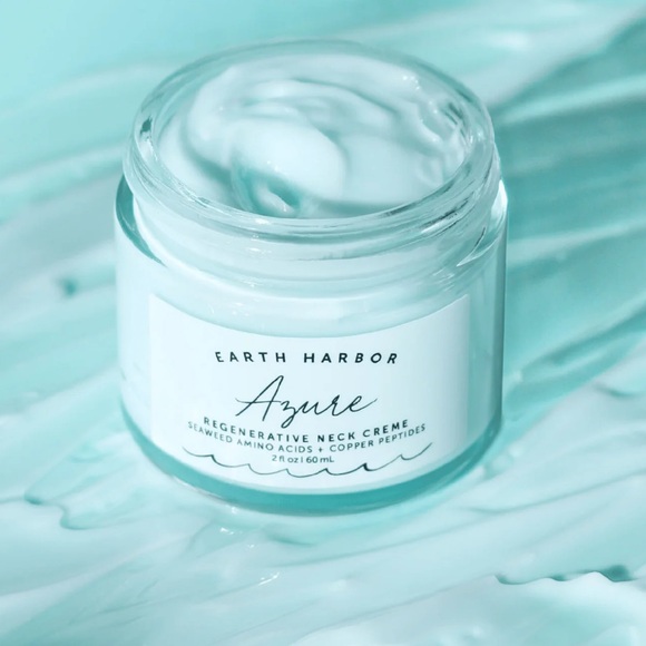 EARTH HARBOR
AZURE Regenerative Neck and face 
Creme, 2 fl. oz. / 60 ml NEW - Picture 2 of 10